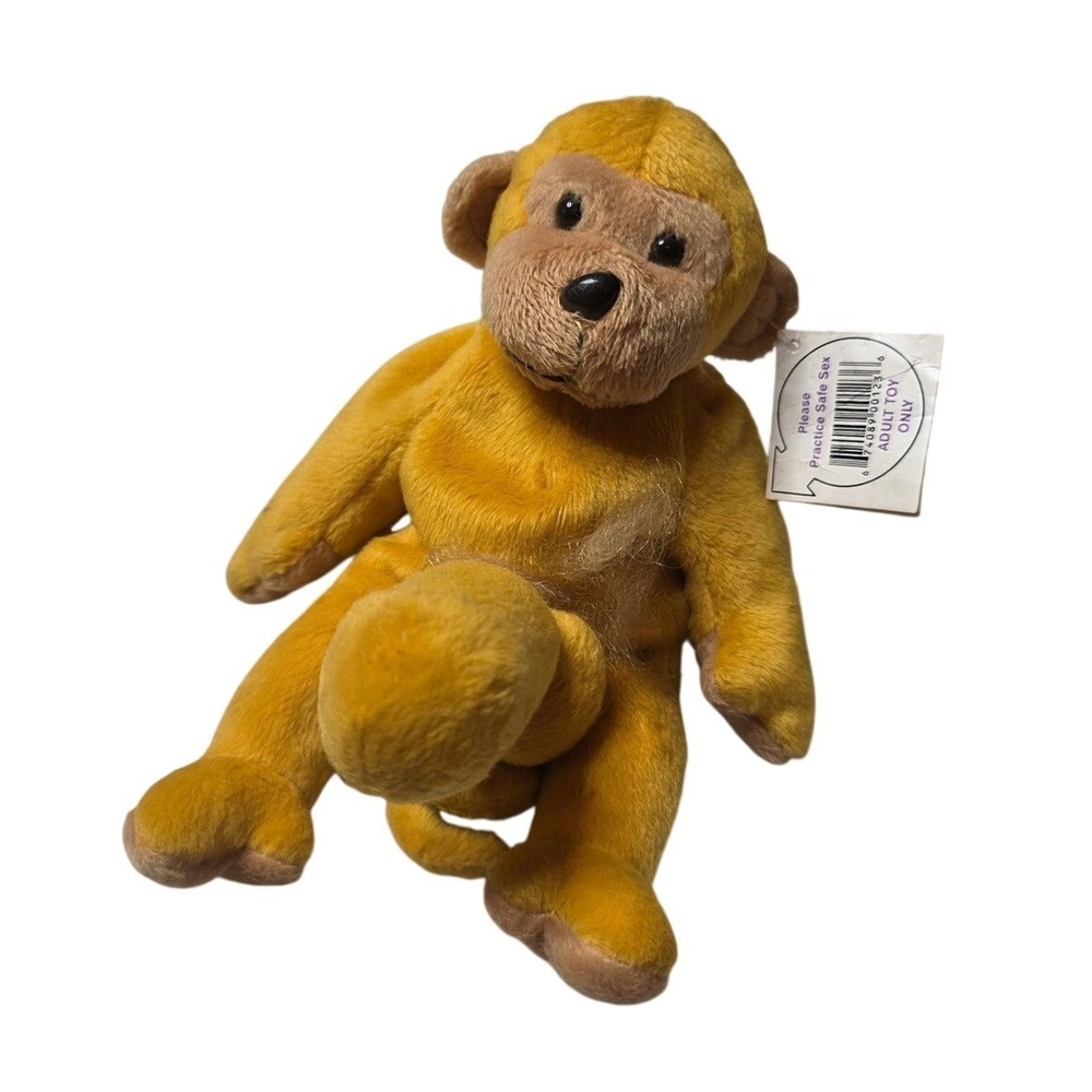 WB Toy Co Weenies The Erection Collection Monkey Plush Adult Novelty Toy 1999 C1